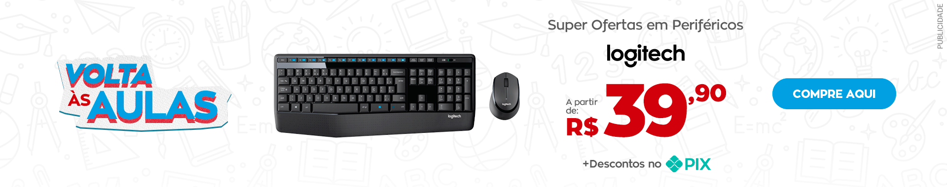 [PARCERIA] Volta as aulas Logitech - Destaque